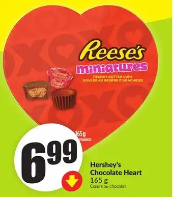 FreshCo Hershey's Chocolate Heart 165 g offer