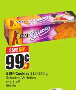 FreshCo EBM Cookies 112-163 g Selected Varieties offer