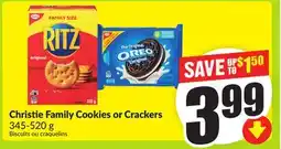 FreshCo Christie Family Cookies or Crackers 345-520 g offer