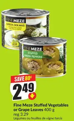 FreshCo Fine Meze Stuffed Vegetables or Grape Leaves 400 g offer