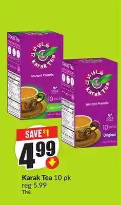 FreshCo Karak Tea 10 pk offer