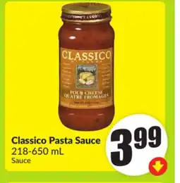 FreshCo Classico Pasta Sauce 218-650 mL offer