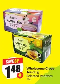 FreshCo Wholesome Crops Tea 60 g Selected Varieties The offer