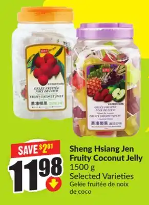 FreshCo Sheng Hsiang Jen Fruity Coconut Jelly 1500 g offer