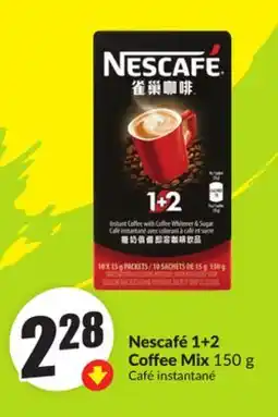 FreshCo Nescafé 1+2 Coffee Mix 150 g offer