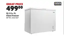 Home Hardware 10.2 Cu. Ft. Chest Freezer offer