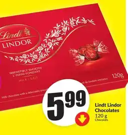 Chalo FreshCo Lindt Lindor Chocolates 120 g offer