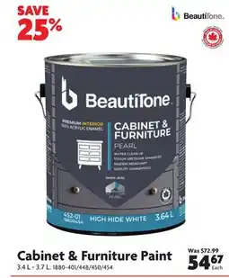 Home Hardware Cabinet & Furniture Paint offer