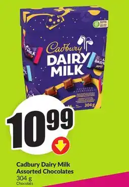 Chalo FreshCo Cadbury Dairy Milk Assorted Chocolates 304 g offer