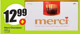 Chalo FreshCo Merci Chocolates 400 g offer