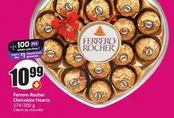 Chalo FreshCo Ferrero Rocher Chocolate Hearts 174-200 g offer