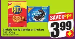 Chalo FreshCo Christie Family Cookies or Crackers 345-520 g offer