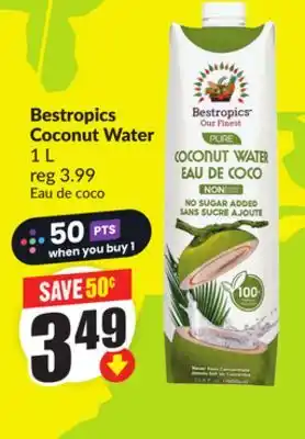 Chalo FreshCo Bestropics Coconut Water 1 L offer