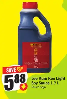 Chalo FreshCo Lee Kum Kee Light Soy Sauce 1.9 L offer