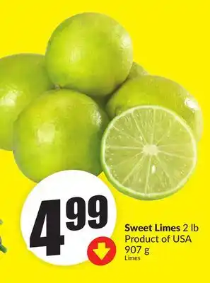 Chalo FreshCo Sweet Limes 2 lb Product of USA 907 g offer