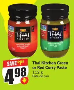 Chalo FreshCo Thai Kitchen Green or Red Curry Paste, 112 g offer