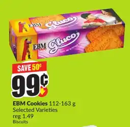 Chalo FreshCo EBM Cookies 112-163 g Selected Varieties offer