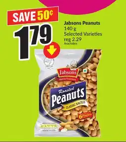 Chalo FreshCo Jabsons Peanuts, 140 g Selected Varieties offer