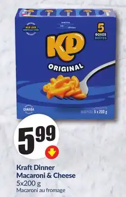 Chalo FreshCo Kraft Dinner Macaroni & Cheese offer