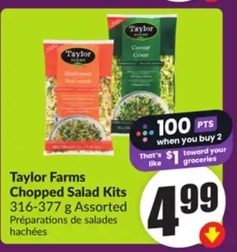 Chalo FreshCo Taylor Farms Chopped Salad Kits 316-377 g Assorted offer