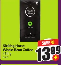 Chalo FreshCo Kicking Horse Whole Bean Coffee 454 g offer