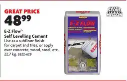 Home Hardware STONE MASON E-Z Flow Self Levelling Cement offer