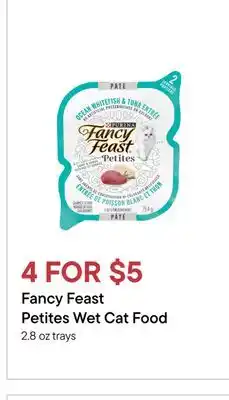 Petvalu Fancy Feast Petites Wet Cat Food offer