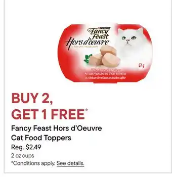 Petvalu Fancy Feast Hors d'Oeuvre Cat Food Toppers offer