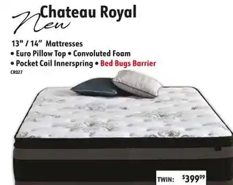 Oxford Mills Chateau Royal Twin offer