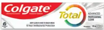 Walmart Colgate Total Advanced Health 120 mL Toothpaste offer