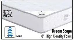 Oxford Mills Dream Scape 8 High Density Foam TWIN offer