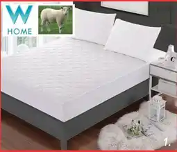 Oxford Mills Wool Filled Quilted Mattress Protector offer