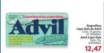 Walmart Advil Liqui-Gels offer