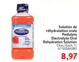 Walmart Pedialyte Electrolyte Oral Rehydration Solution offer