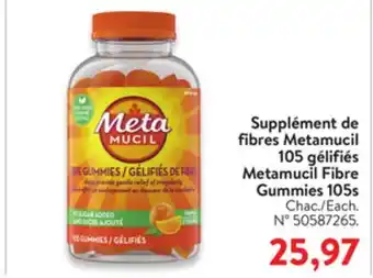 Walmart Metamucil Fibre Gummies offer