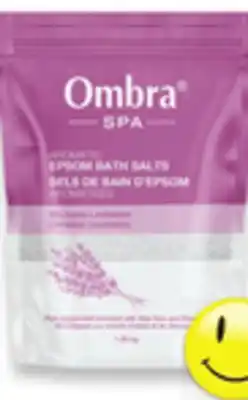 Walmart Ombra Spa Epsom Salts 1.36 kg offer