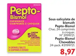 Walmart Pepto Bismol chewables offer