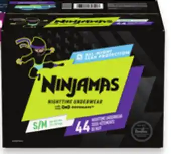 Walmart Pampers Ninjamas Nighttime Underwear offer