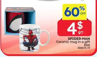 Rossy SPIDER-MAN Ceramic mug in a gift box offer