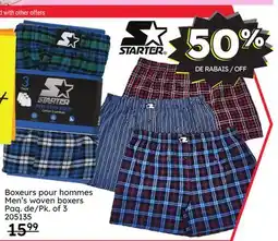 Rossy Men's woven boxers offer