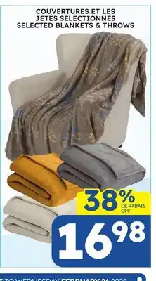 Rossy SELECTED BLANKETS & THROWS offer