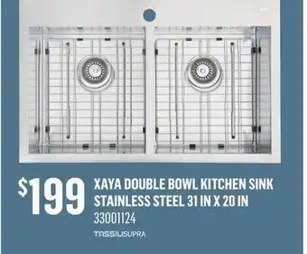 Canac Xaya Double Bowl Kitchen Sink offer