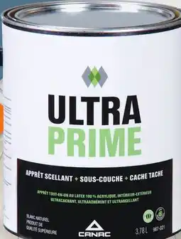 Canac UltraPrime Primer-Sealer & Undercoat 3.7L offer