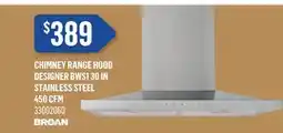 Canac Chimney Range Hood offer