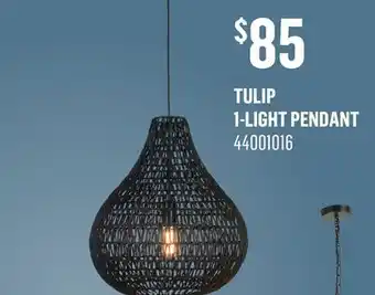 Canac Tulip 1-Light Pendant offer