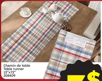 Rossy Table runner offer