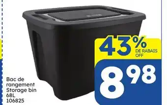 Rossy Storage bin offer