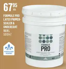 Canac Formule Pro Latex Primer-Sealer & Undercoat 18.9 L offer