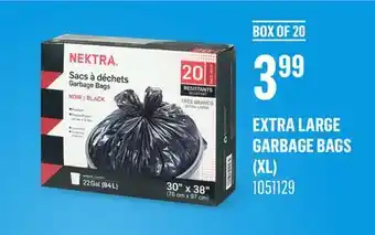 Canac Extra Large Garbage Bags ( XL ) offer