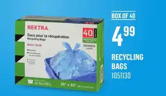 Canac Recycling Bags offer